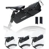 RockBros Wasserdicht Satteltasche Gepäckträgertasche für Fahrrad Reisen 3L Schwarz