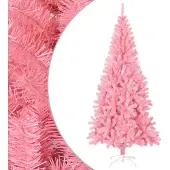 Syfax Künstlicher Weihnachtsbaum mit Ständer Rosa 180 cm PVC