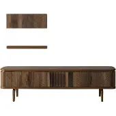 AEA Luxus WohnWand Wohnzimmer Sideboard RTV Regal Wände Schrank Neu Möbel