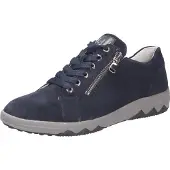 Waldlaufer Damen Schnürschuhe, blau(deepblue (021)), Gr. 5