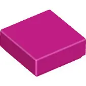 LEGO 250 Stück , Teil Nr. 3070, Magenta (Magenta)