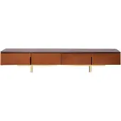 AEA Tv Ständer Orange Material Holz Stil Modern Wohnzimmer 200cm Schränke