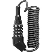RockBros Kabelschloss, Helmschloss, max. 150cm, mit 4 Stellig Code, Bike lock