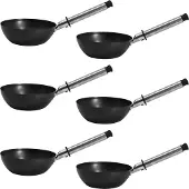 Syntrox Germany Syntrox Wok-Pfännchen Schüssel Pfanne 6er Set Zubehörteil für Raclette RAC-1200W Base