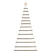 Syfax Hängender Weihnachtsbaum mit Sternspitze 86x180 cm Naturzweig