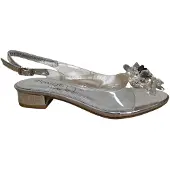 LAURA VITA Sandalen Damen 32303239383333 Silber 39 EU