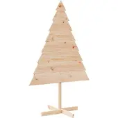 Syfax Weihnachtsbaum zum Schmücken 150 cm Massivholz