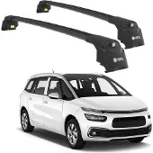 TURTLE DACHTRÄGER AIR-1 CITROEN C4 GRAND PICASSO 2014 - 2024 , Schwarz