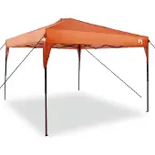Syfax Pavillon-Zelt Orange 290 x 290 x 251 cm Stoff