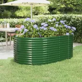 Prolenta Maison Exclusive - Hochbeet Verzinkter Stahl 175x100x68 cm Grün