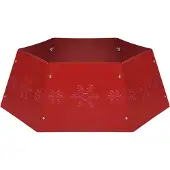 Syfax Weihnachtsbaumrock Rot Ø68x25 cm
