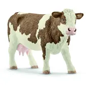 Schleich Simmentaler Kuhfigur