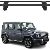 Menabo Dachträger Grundträger für Mercedes G Klasse W463 2019-24 Alu Schwarz 2x