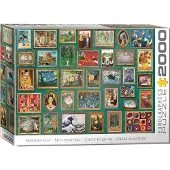 Empireposter 2000 Teile Puzzle - Meisterwerke