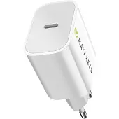 Avizar Mayaxess, USB-C Netzladegerät mit Power Delivery 20W, Weiß