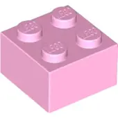 LEGO 3003 Hellrosa (Bright Pink) 250 Stück