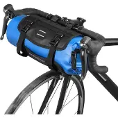 Sonstiges Lixada Wasserdichte Fahrradlenkertasche mit Rollverschluss 3L-7L Blau