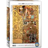 Empireposter 1000 Teile Puzzle Die Erfüllung von Gustav Klimt