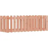 Syfax Hochbeet Lattenzaun-Design 150x50x50 cm Massivholz Douglasie