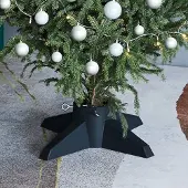 Prolenta Maison Exclusive - Christbaumständer Grün 55,5x55,5x15 cm