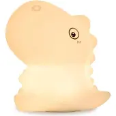 Heitech Stylisches Nachtlicht mit vielseitigen Lichtmodi | Wiederaufladbarem Akku | RGB-Farbwechsel | T-Rex
