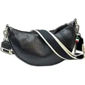 Florence Leder Tasche Umhängetasche Citytasche schwarz OTF823S