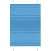 Syfax Plissee Blau 85x100 cm Stoffbreite 84,4 cm Polyester