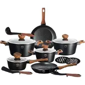 Berlinger Haus Bh-1537 Forest Line Granit-Kochgeschirr-Set