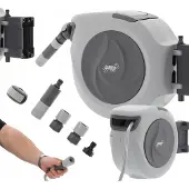 Adgo Trommelwickler Mit Gartenschlauch Gartenschlauch An Der Wand 30 M Automatisch