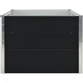 vidaXL "Winter Sale" Beete - Anthrazit Hochbeet 160x80x45cm Verzinkter Stahl Anthrazit DE1299619