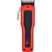 INF Professionelle Elektrische Haarschneidemaschine - Akku-Haartrimmer für Zuhause Rot