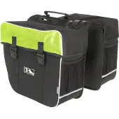 M-Wave AMSTERDAM DOUBLE Gepäckträgertasche robuste Doppeltasche aus 600D Poly...