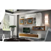 AEA Tv Wand Wohnwand Anbauwand Wohnzimmer Möbel luxus rtv Wohnwände Schrank Regal