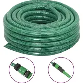 Syfax Gartenschlauch mit Kupplung-Set Grün 0,75" 20 m PVC