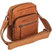 The Chesterfield Brand echt Leder Herren Schultertasche Umhängetasche Bremen cognac braun