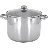 Krüger Haushaltswaren Karl Krüger A26 Allzwecktopf Edelstahl 26 cm, 10 Liter
