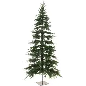 VIVANNO Weihnachtsbaum Kunststoff PINSAPO Konisch, Grün naturgetreu - 100x100x210 cm