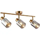 ITALUX Strahlerlampe SANTIA SPL-65342-3-BRO-SG