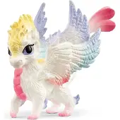 Schleich BAYALA Regenbogen Babydrache, 5 Jahr(e), Unicorn / Pegasus, Unicorns & Fairies, Beige, Blau, Grün