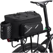 RockBros Fahrradtasche Gepäckträgertasche Fahrradtasche Packtaschen Gepäcktasche mit Regenschutz DHL