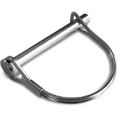 Cube Kinderanhänger Mit Doppeltem Cmpt-sicherheitsstift Silber Junge Silber One Size