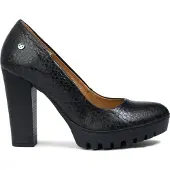 MACIEJKA Klassische Pumps 2629W04001 Schwarz aus Vollnarbenleder mit 11 cm Absatz und Plateau