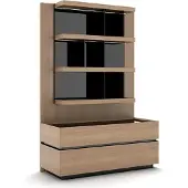 AEA Holzmöbel Wohnzimmer Luxus Wohnwand Modern Design Einrichtung