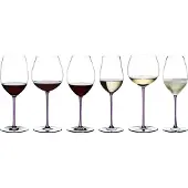 Riedel 4900/0V FATTO A MANO Cabernet / Merlot Weinglas - Stiel VIOLETT