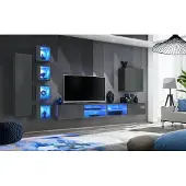Xl Moebel Gmbh Wohnwand Luxus 3x Wandschrank Möbel Einrichtung Wohnzimmermöbel Schwarz Regale