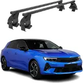 Menabo Dachträger Grundträger für Opel Asta L 2021-2025 Stahl Schwarz 2tlg