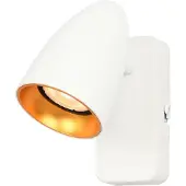 ITALUX Wandleuchte Strahler TINO WL-36748-1-WH-GD