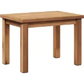 Syfax Couchtisch Braun 50 x 35 x 36 cm Massivholz Teak