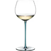 Riedel 4900/97T FATTO A MANO Oaked Chardonnay Weinglas - Stiel TÜRKIS