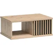Beautysofa Couchtisch mit 1 Schublade ohne Metallbeinen CAYA C-8, Artisan